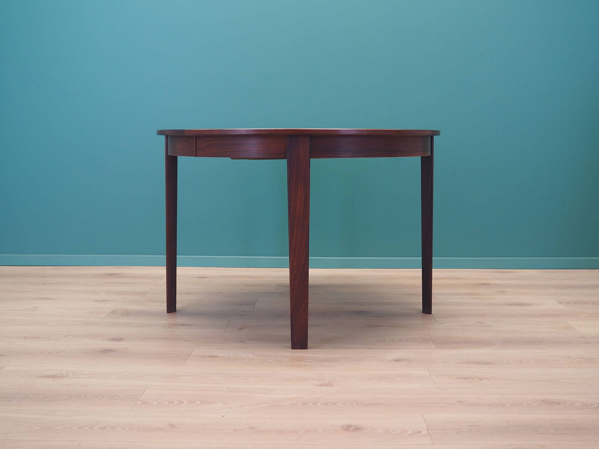 Round rosewood table, Danish design, 1960s, production: Denmark