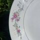 Floral porcelain dish