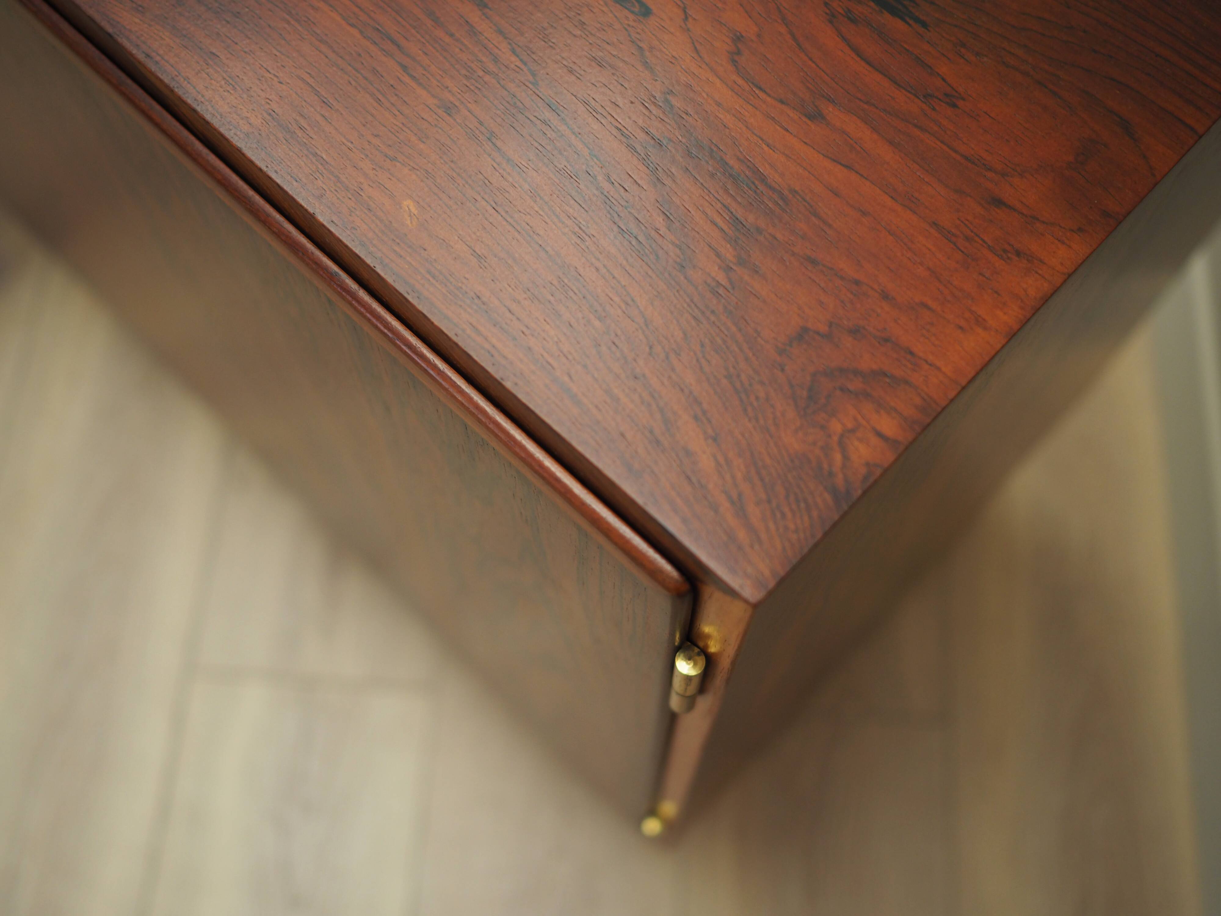 Rosewood cabinet, Danish design, 1970s, designer: Carlo Jensen, production: Hundevad