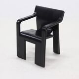 Set of 2 Strip Dining Chairs by Gijs Bakker for Castelijn 1970s