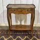 1970s Louis XV style side table in rosewood and beech.
