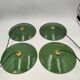 Suspensions in enamelled sheets