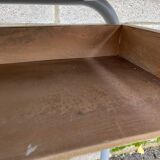 Small school desk and vintage chair