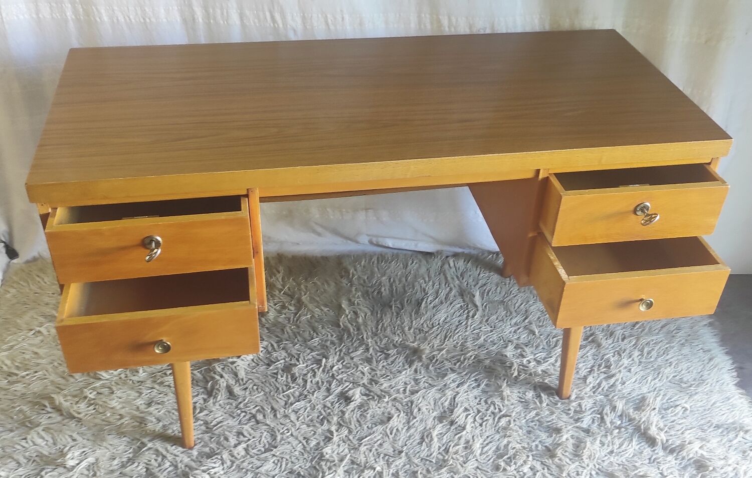 Vintage desk by Ekawerk Germany 60s