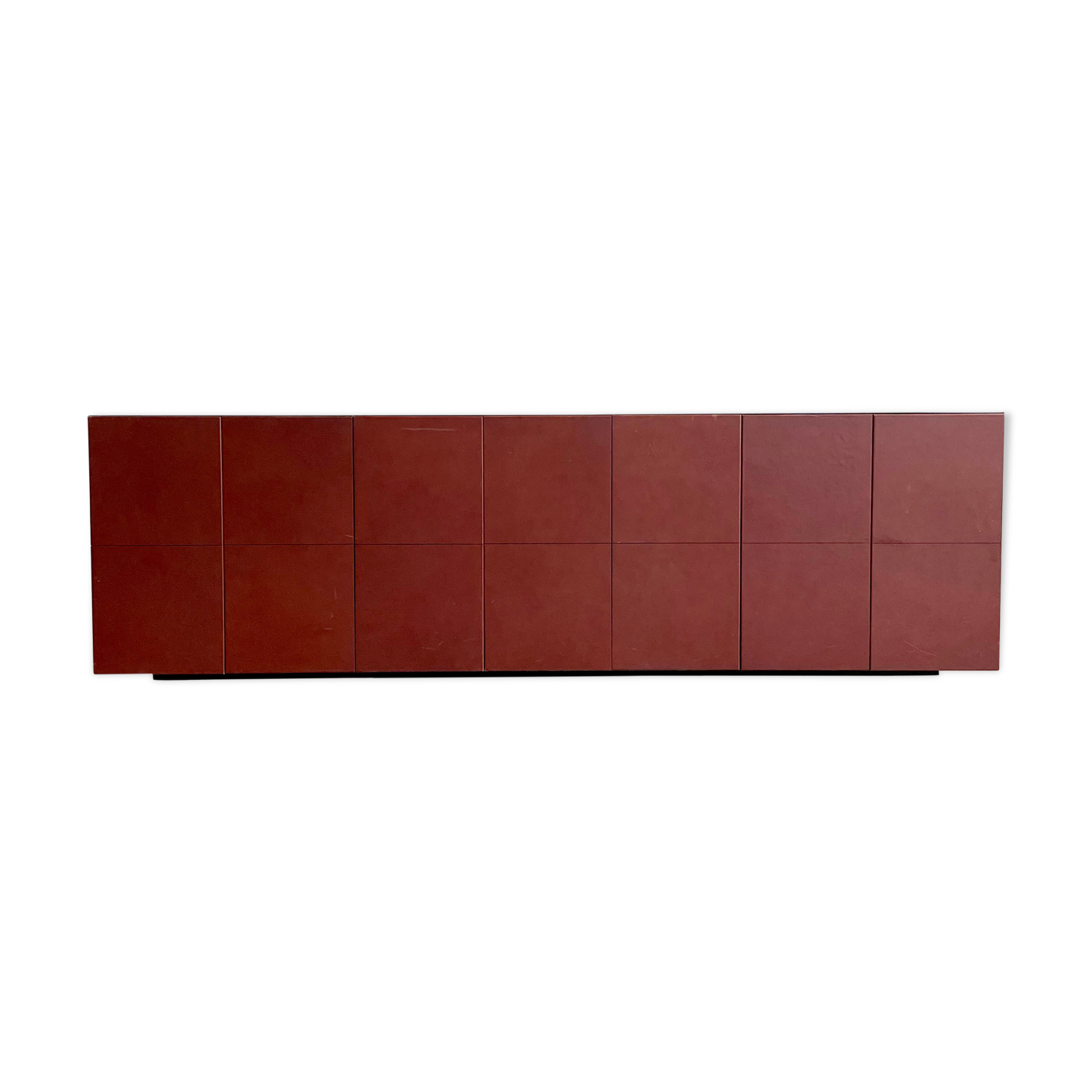 Enfilade par Lella & Massimo Vignelli pour Poltrona Frau, Italie années 1990