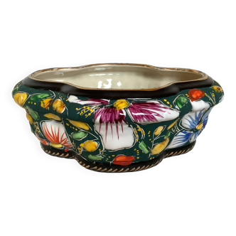 Cloisonne enamel planter Béquet Belgium