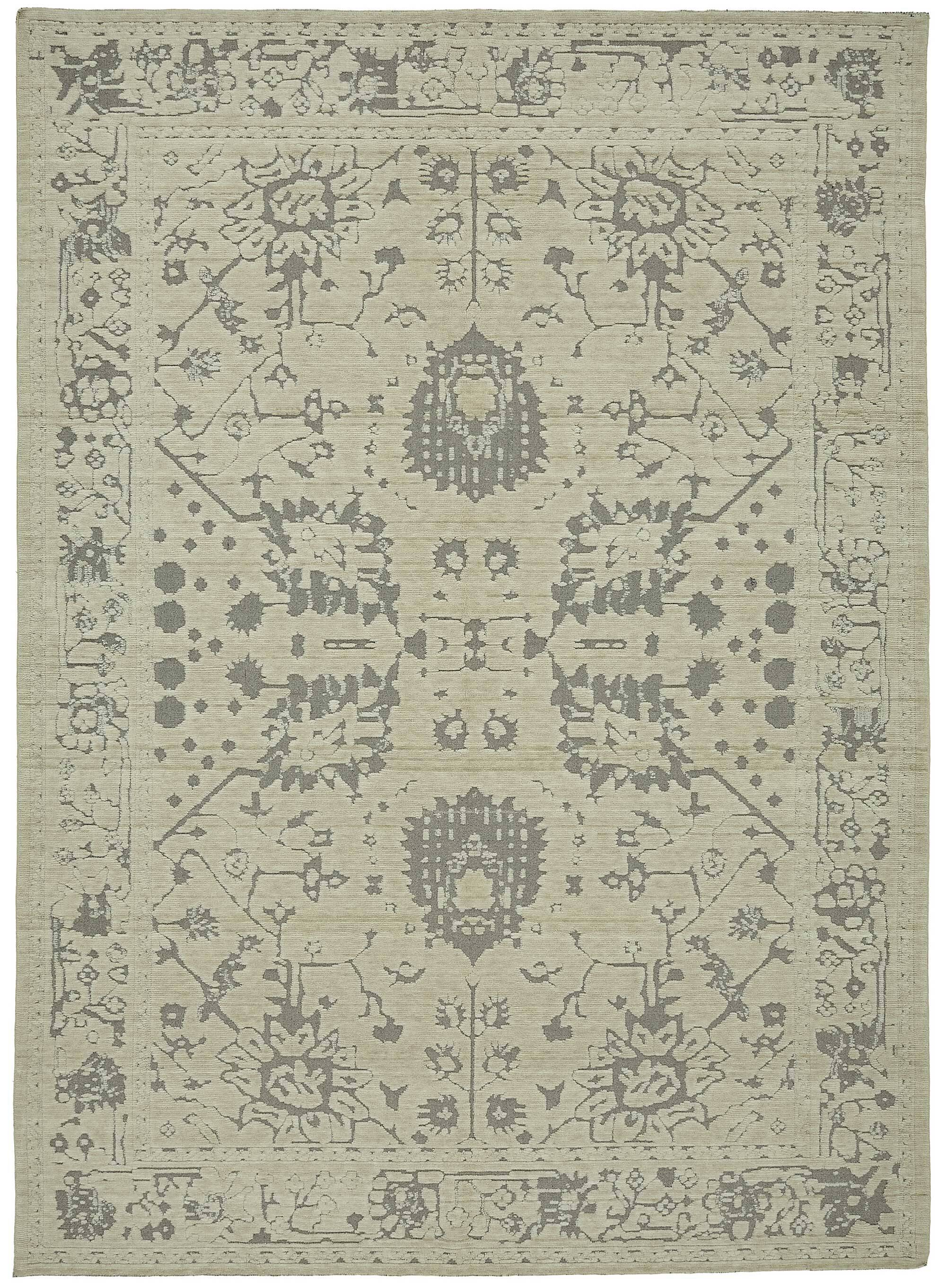 Turkish Handcrafted Loom Oushak Rug 270 cm x 377 cm