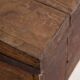 Small antique chest with metal frame (c.1920) #11