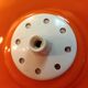 Vintage orange opaline pendant lamp