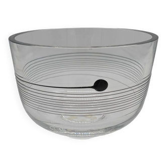 KOSTA BODA crystal bowl by Swedish designer Bertil Vallien