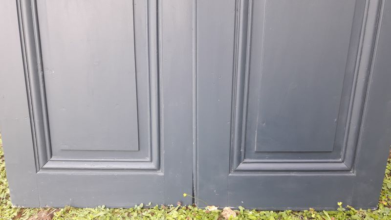 Paire de portes 222x97,5cm de placard