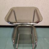 Chrome bedside table year 70