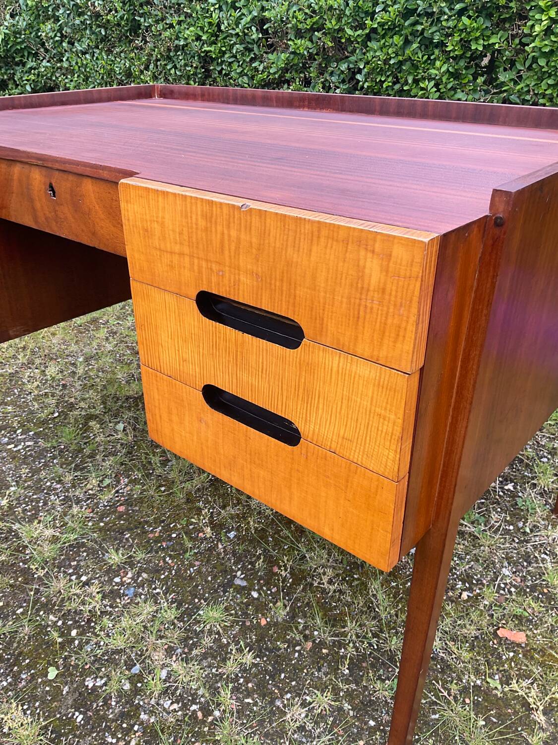 Scandinavian teak desk from the 60s