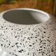 Large speckled ball vase 1980