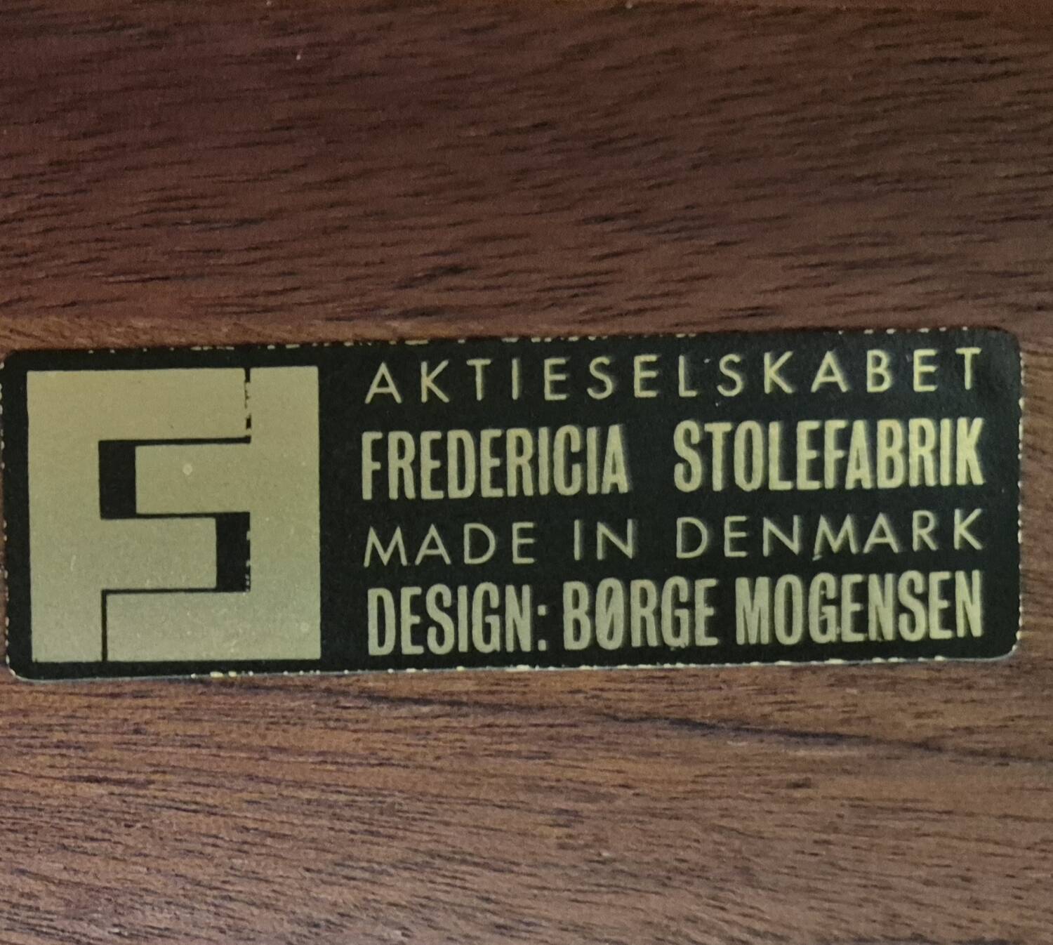 Borge Mogensen teak coffee table, Danish vintage 1960s