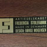 Borge Mogensen teak coffee table, Danish vintage 1960s