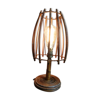 Rattan lamp