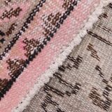 6x10 Rug For Living Room Soft Pink Turkish Vintage Rug, 181x314Cm