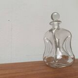 Vintage glass bottle Kluk Kluk Danish from Holmegaard