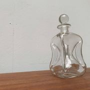 Bouteille vintage en verre Kluk Kluk danoise de Holmegaard