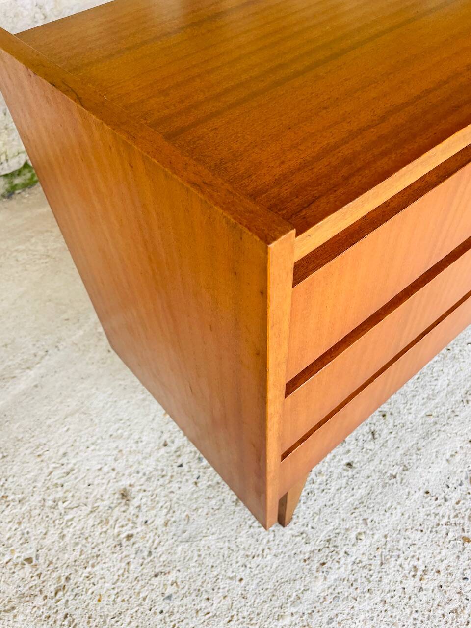 Scandinavian style teak chest of drawers, cira 60's