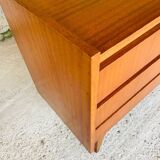 Scandinavian style teak chest of drawers, cira 60's