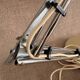 1960s modernist articulated desk lamp in metal
