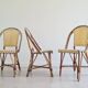 Hardy rattan bistro chairs - antique rattan chairs