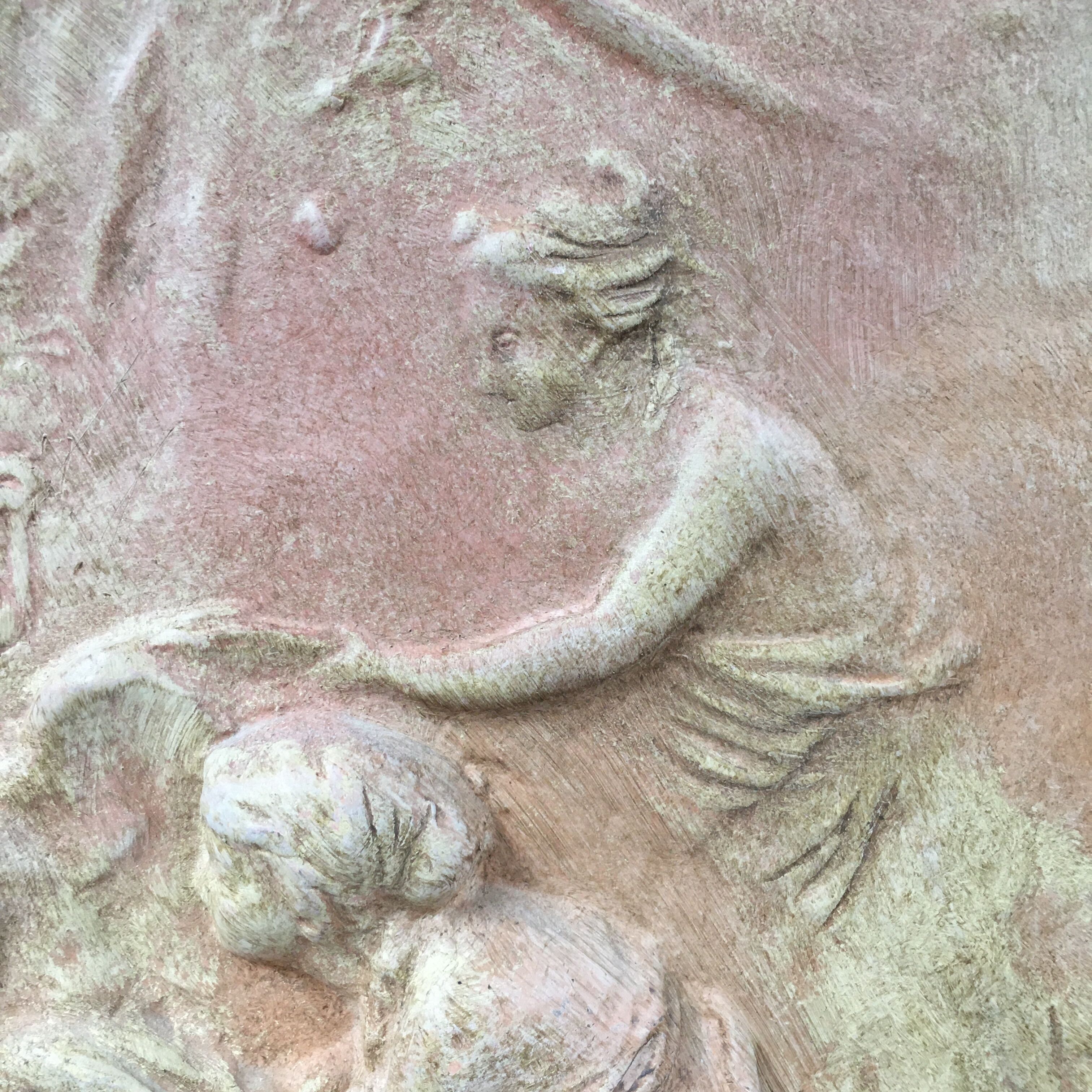 Terracotta bas-relief