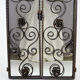 Miroir art déco en forme d'arche 48x100cm