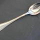 Set of 8 ercuis silver-plated coffee spoons.