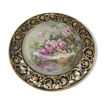 Marcel chaufriasse decorative plate in Limoges