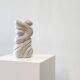 1970s Carrara marble Belgian sculpture