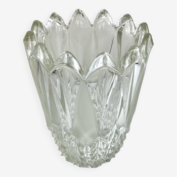 Solid crystal vase - Retro/vintage