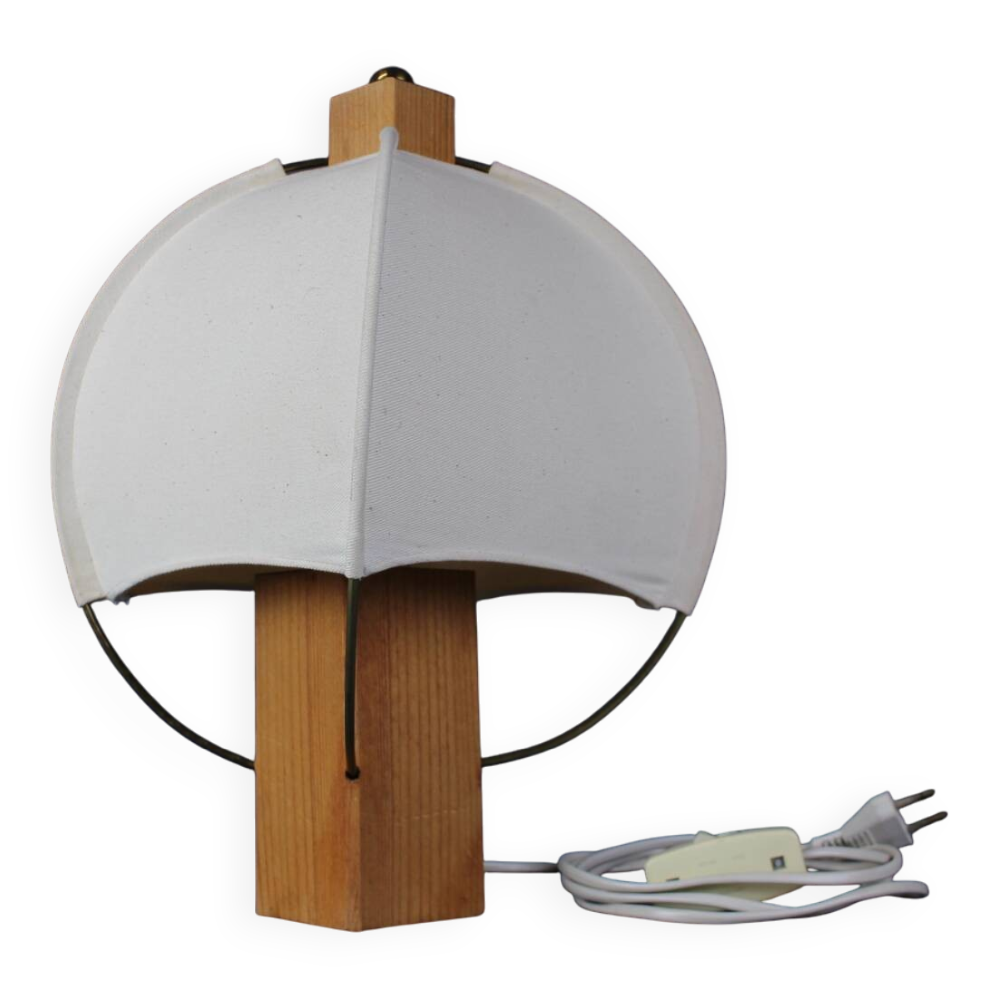 Mid-Century Table Lamp, 1980s