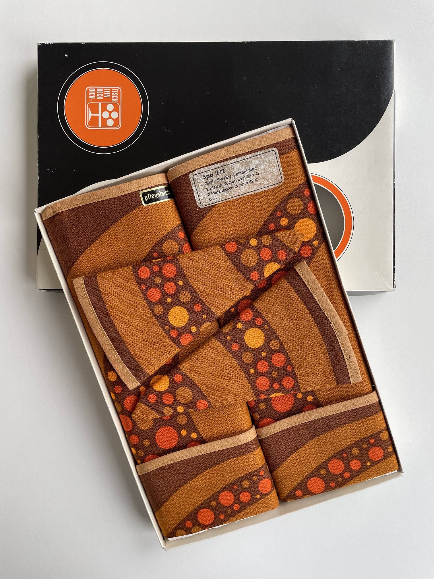 “Tischlein Deck Dich” placemat, Germany, 70s