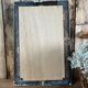 Antique white patinated mirror