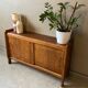 Small vintage wooden storage unit