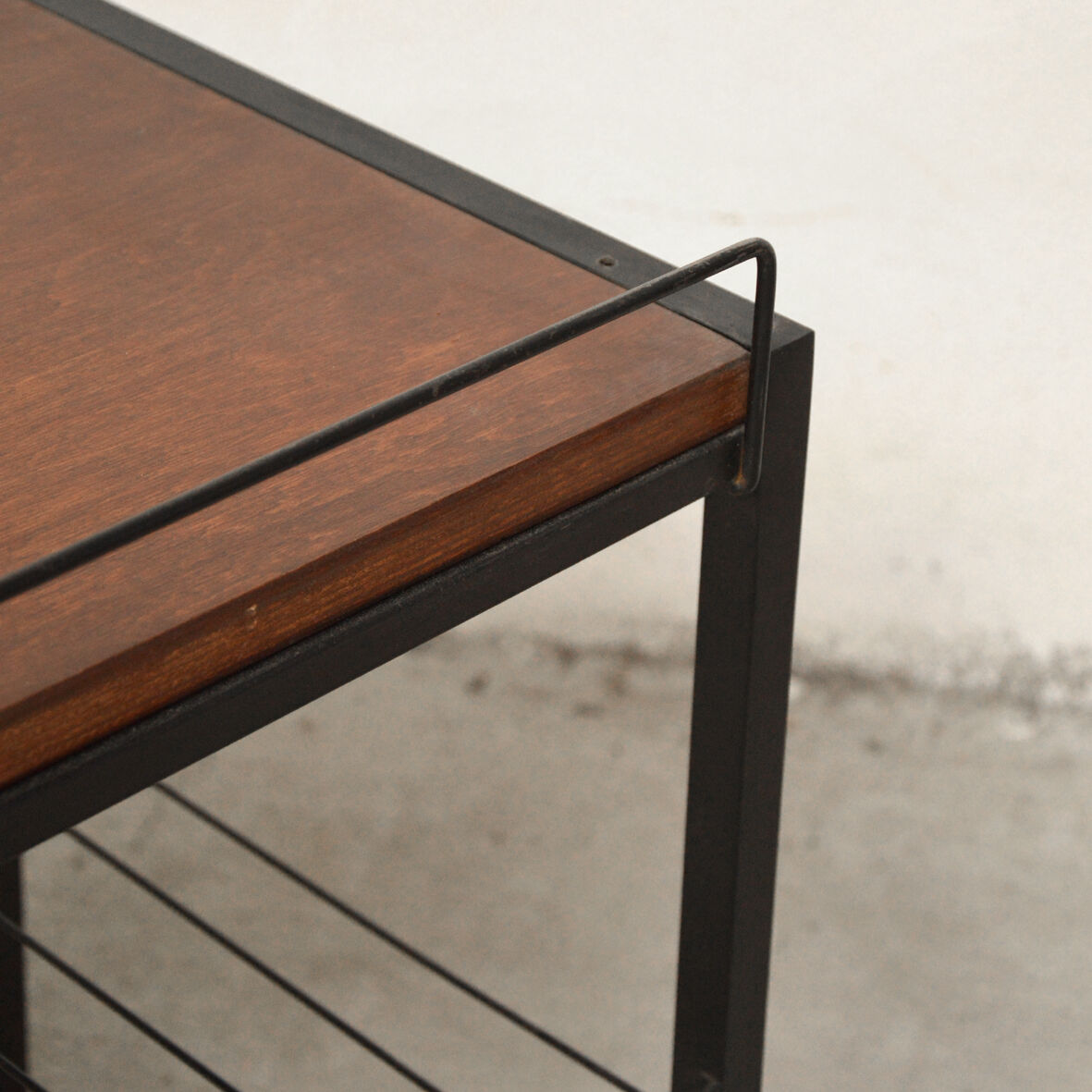 Coffee table magazine holder, 1960