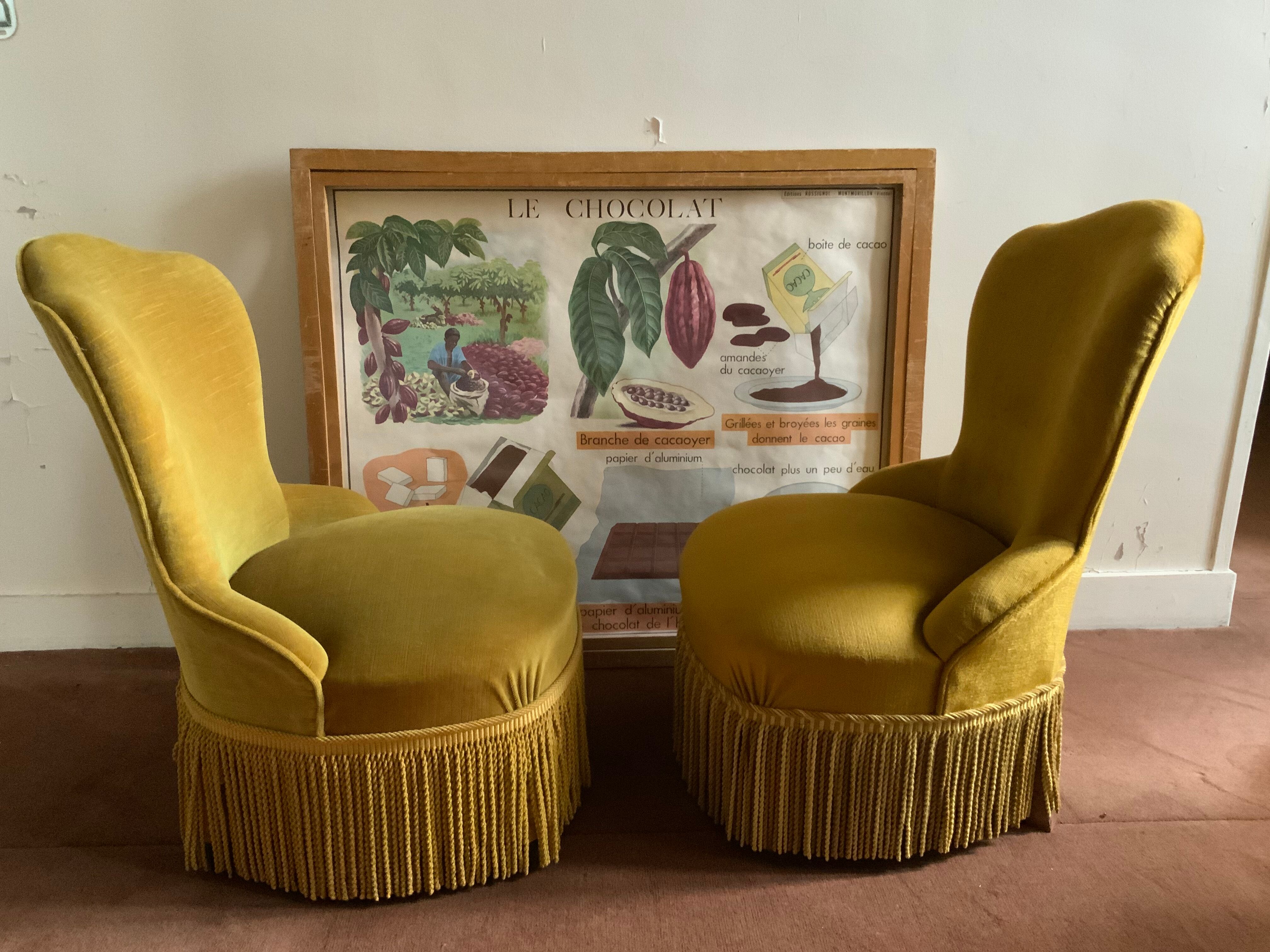 Vintage toad chairs
