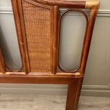 Rattan headboard