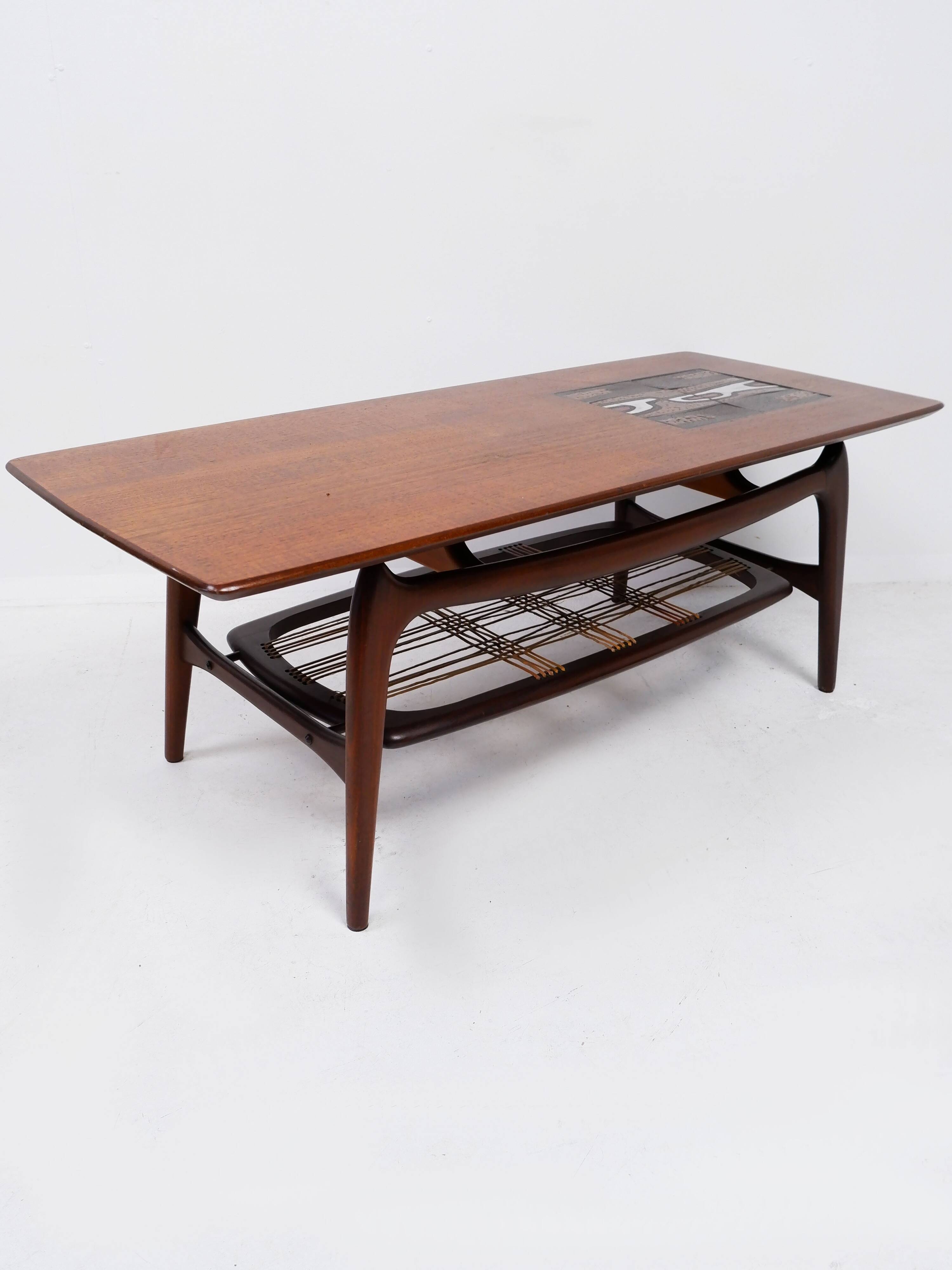 Louis van Teeffelen coffee table, 1960s