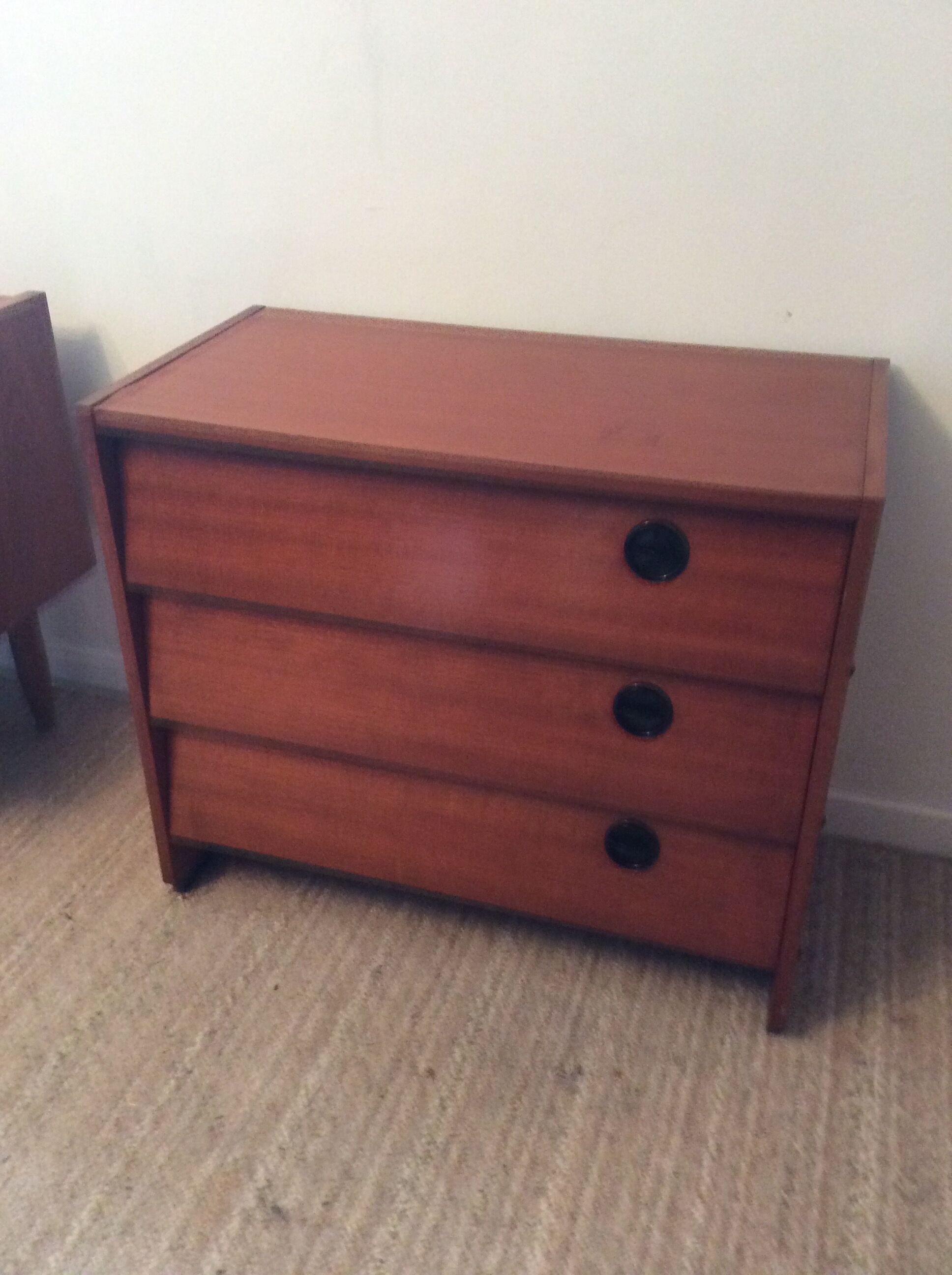 Vintage shoe cabinet from the 70s