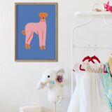 Poster kids Azawakh - A3