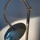 Articulated floor lamp from the 80s in gold metal