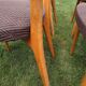 Set of 7 chairs 60s