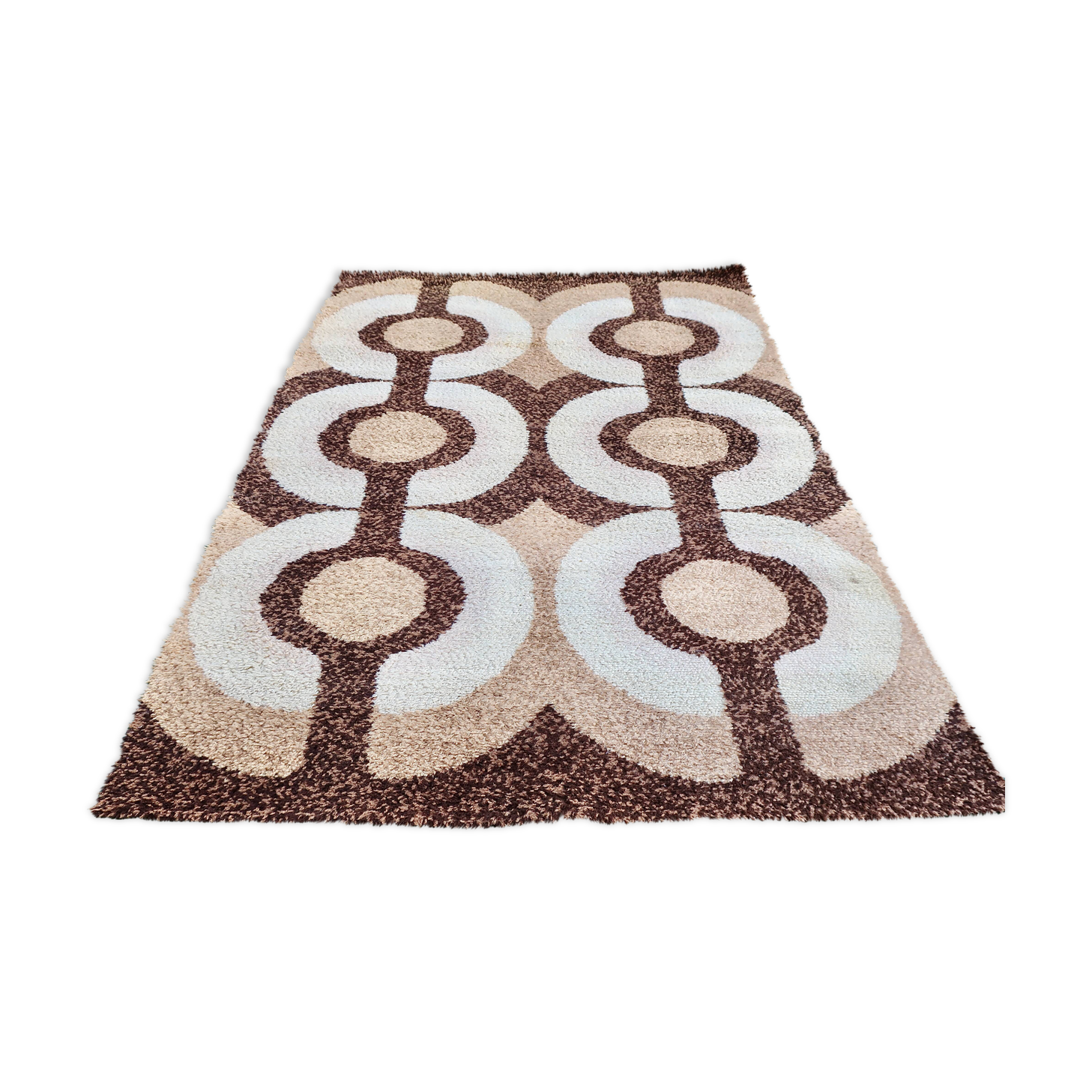 Vintage Design Rug 1970's Wool 2 x 3 m