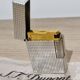 Vintage lighter S.T. Dupont Paris – Guilloché silver – 1980s/1990s