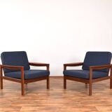 Fauteuils Mid-Century en Teck par Arne Vodder pour Komfort, Danemark, 1960s