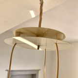 Suspension waterfall 3 flowers in chrome stainless steel